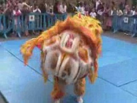 DANSE DU LION PAR L'ECOLE KIM DIEU, EPINAY SOUS SENART