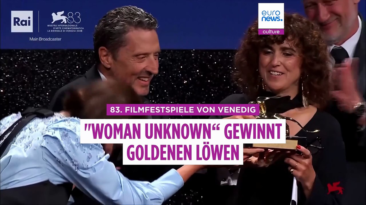 „woman unknown“ gewinnt goldenen löwen, „naza“ über gaza spezialpreis der jury