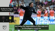 I'm to blame for Inter Miami mistakes, says interim boss Hoyos