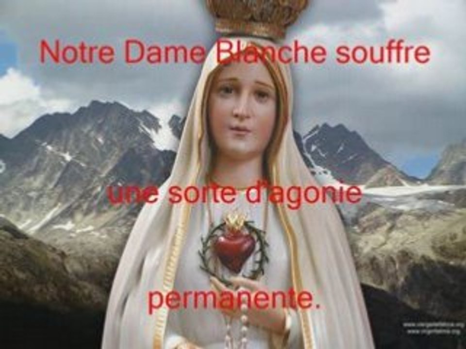 Les péchés du monde - Sainte Vierge Marie - Message