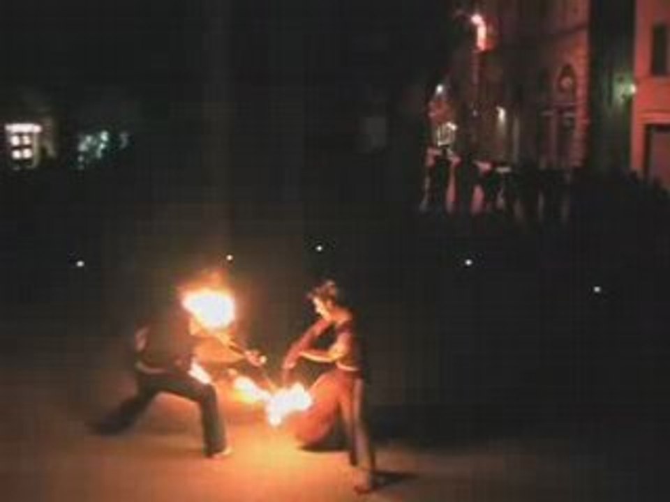 Clips from Cortona Fire Show