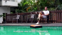AQUVIA S1 30H+ – Solar Smart Pool Skimmer for Effortless Cleaning