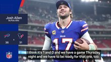 Allen locked in for Bills' home opener after statement win