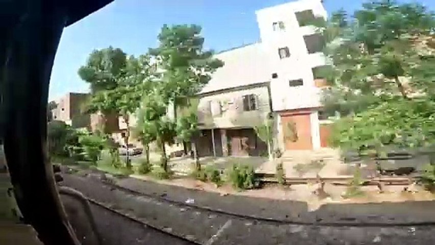 Travel in Pakistan local train first impression👌