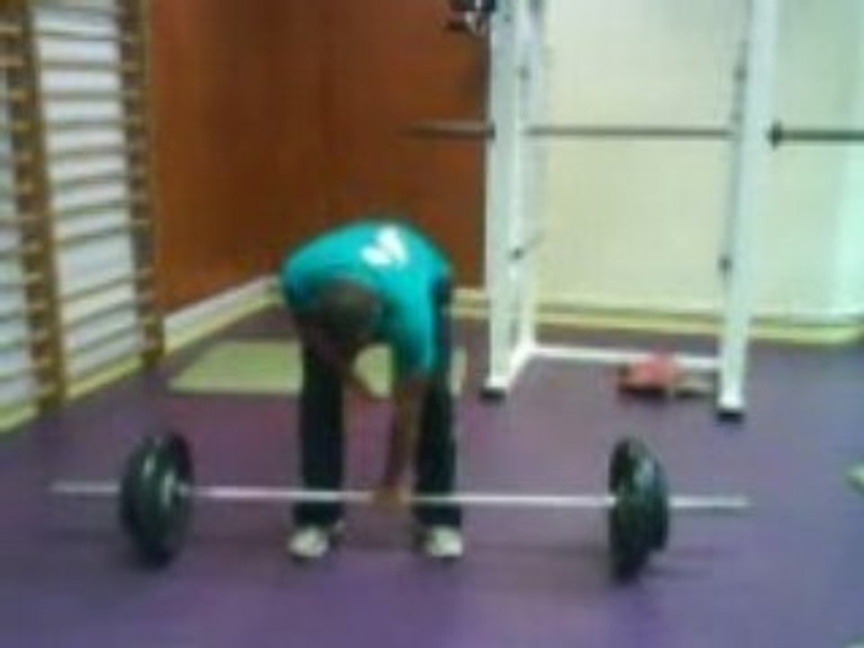 Athlé muscu Sylvestre Arraché à un bras 50kg