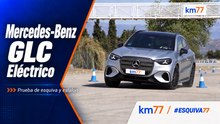 Mercedes-Benz GLC eléctrico. Sorprende en el eslalon; correcto en la esquiva