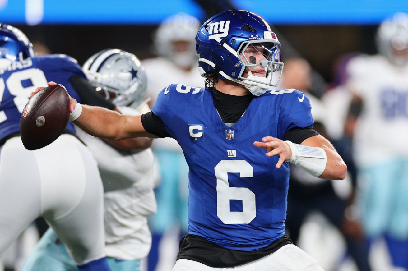 NFL : Jaxson Dart déjà en feu, les New York Giants s'imposent face aux Dallas Cowboys pour le lancement de la saison