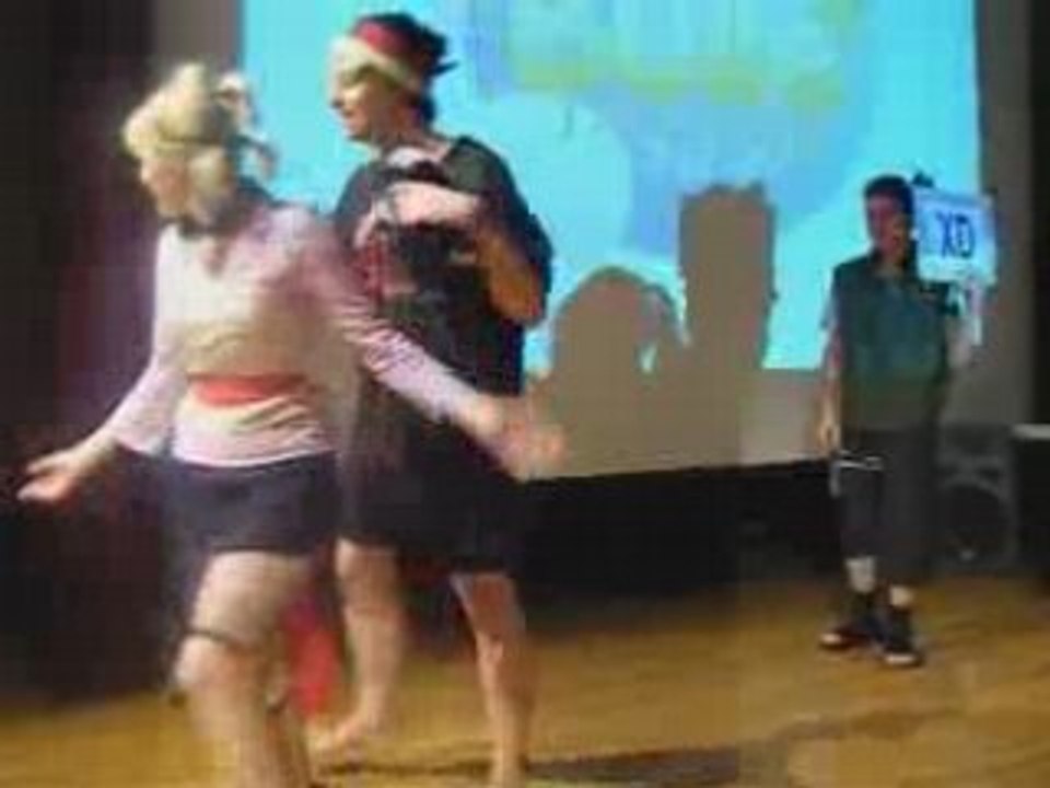 Naruto cosplay Temari, Gaara et Shikamaru