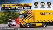 Mercedes-Benz Trucks: Neue Sicherheitsassistenten im Test