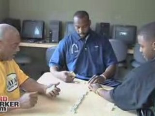 Baron Davis Playing Dominoes