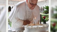 Así celebró el Papa su cumpleaños