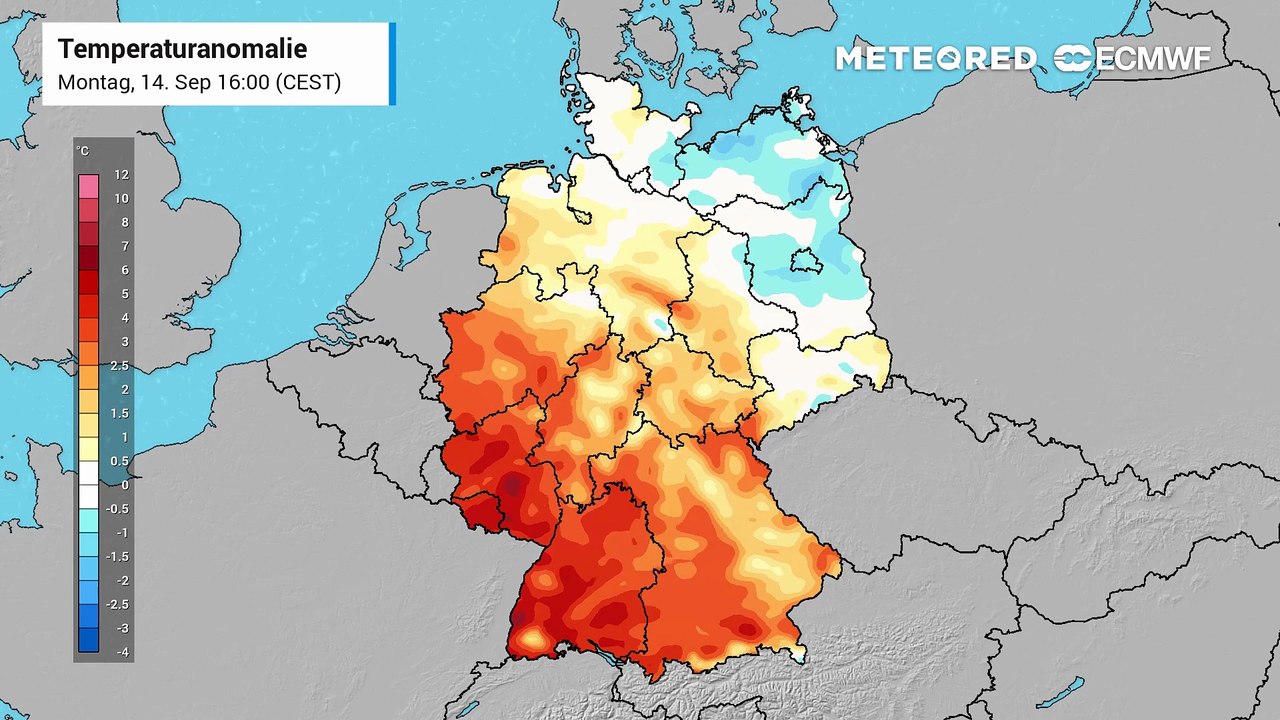 Der Dienstag heizt uns nochmal ordentlich ein