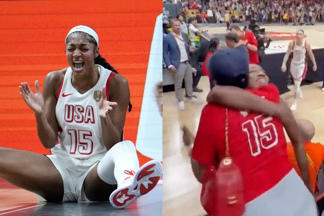 Angel Reese celebrates FIBA World Cup win by honoring her name