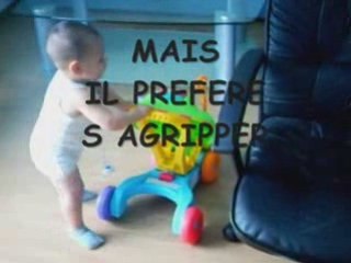 VIDEO DE YANIS AVEC SON TROTTEUR QUI MARCHE