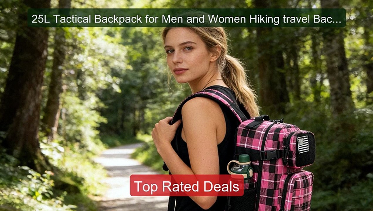 25L Tactical Backpack for Men and Women Hiking travel Backpack... -- Best Buy 2026 | Great Quality!