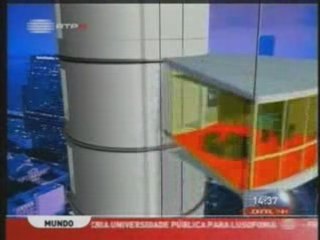 Edificio com andares giratórios