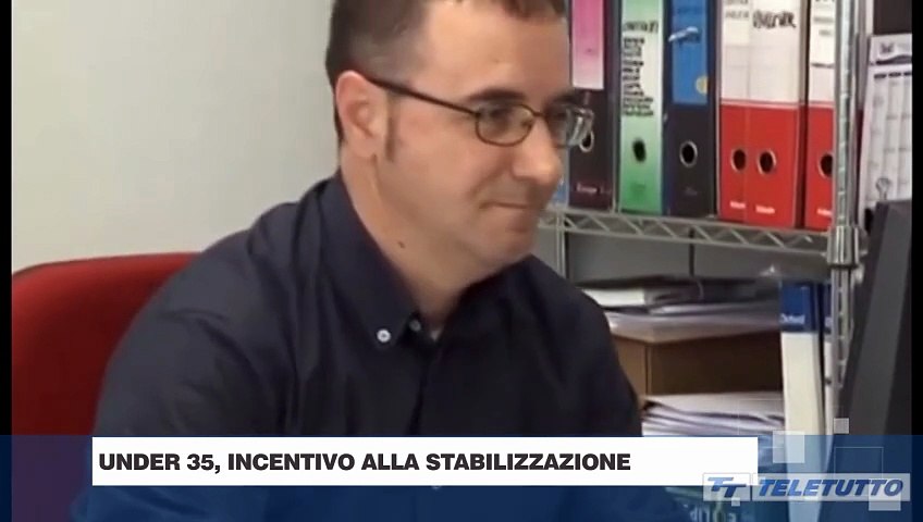 Video News - Under 35, esonero contributivo per incentivare la stabilizzazione