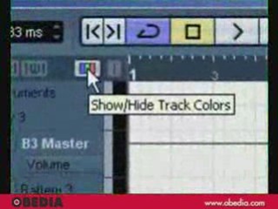 Cubase 4 Re-name/Re-Color