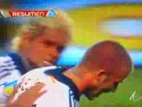 David Beckham Scores First Goal With LA Galaxy