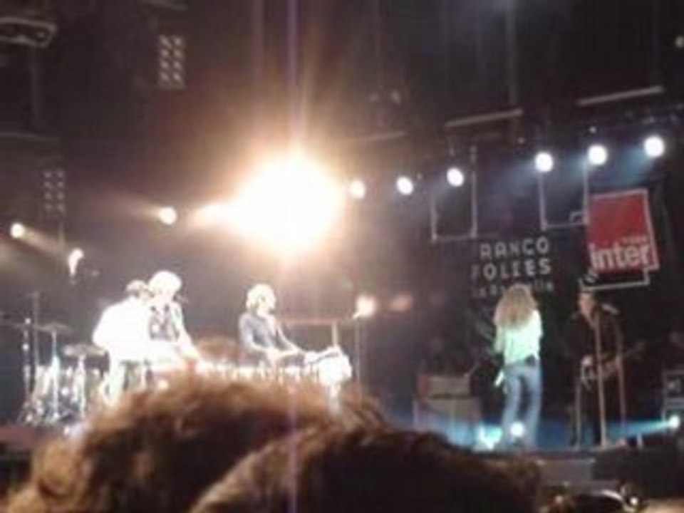 Vanessa Paradis Mathieu Chedid - Francofolies 2008