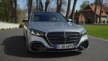 Mercedes-Benz S 450 d 4MATIC Exterior Design in High tech silver