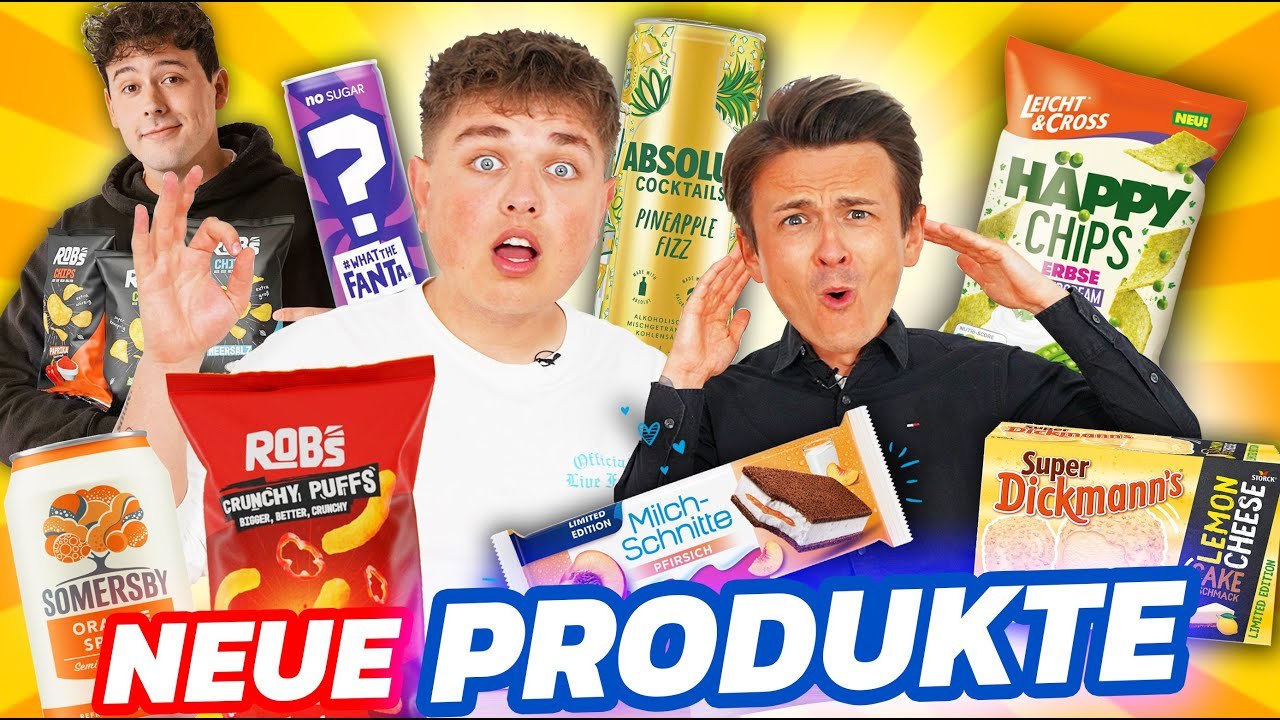 Neue Snacks testen mit Smiley: Fanta ohne Zucker, Dickmanns & GZSZ