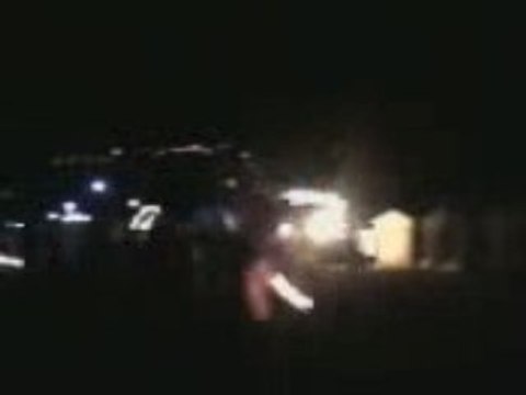 Extrait du spectacle équestre avec les jongleur de feu