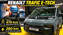 2027 Renault Trafic E-Tech: 800-Volt-Technik trifft großen Laderaum
