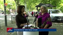 JIN TV |ÖZEL PROGRAM-Hacer Altunsoy-Helen Dersim-Strasbourg'da ''Umut Hakkı'' eylemi