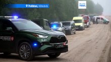 Λιθουανία: Εικόνες μετά την κατάρριψη drone από μαχητικά του ΝΑΤΟ
