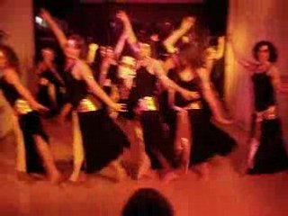 Ma dance orientale avec le groupe