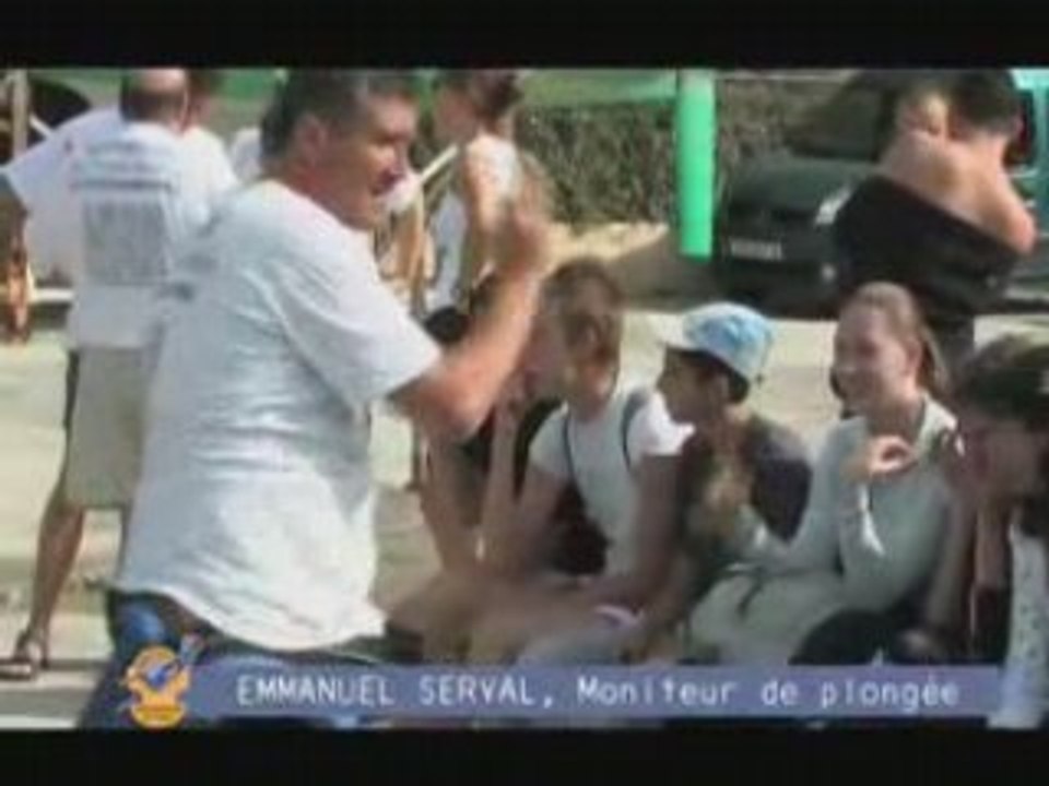 Le monde sous-marin offert aux collégiens-2007
