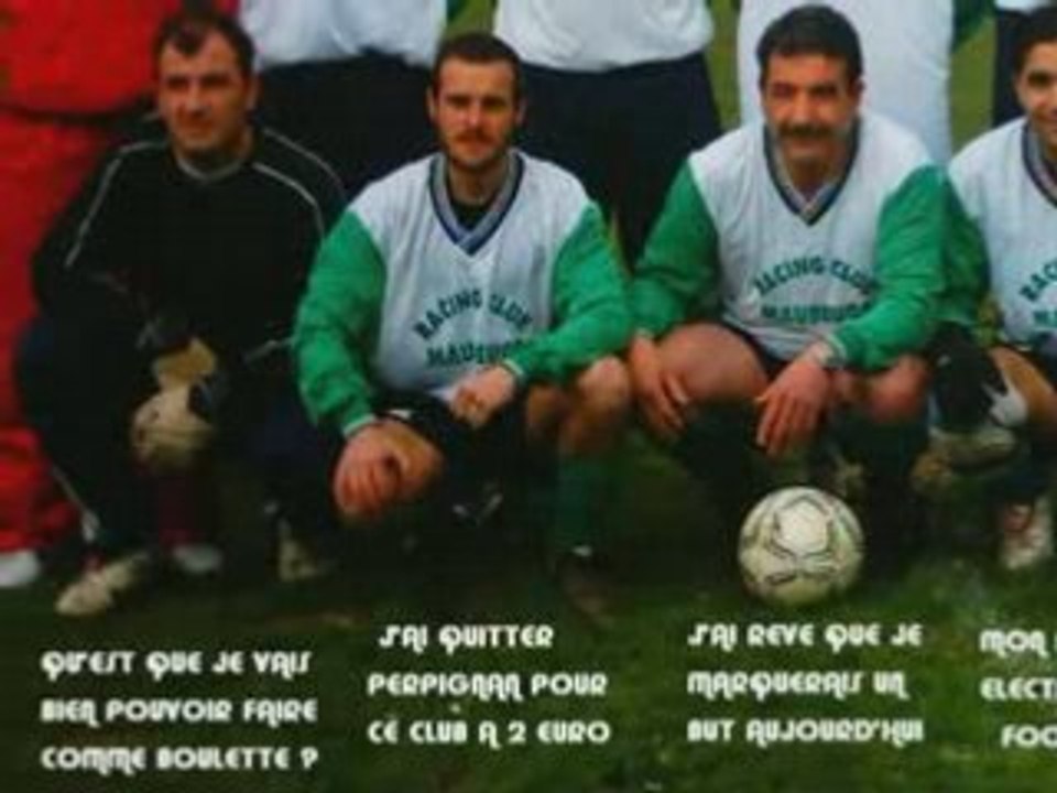RACING CLUB MAUBEUGE FOOTBALL 59 PROVINCES BUT FOOT  NORD