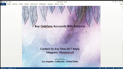 The Best 18 Questions to Buy! OnlyFans Accounts with Balance in This Years