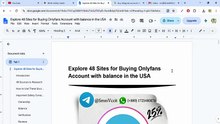 OnlyFans Account Balance Guide: How to Research Accounts Responsibly