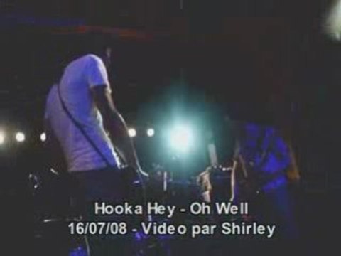 Hooka hey oh well live fleche dor sentenza
