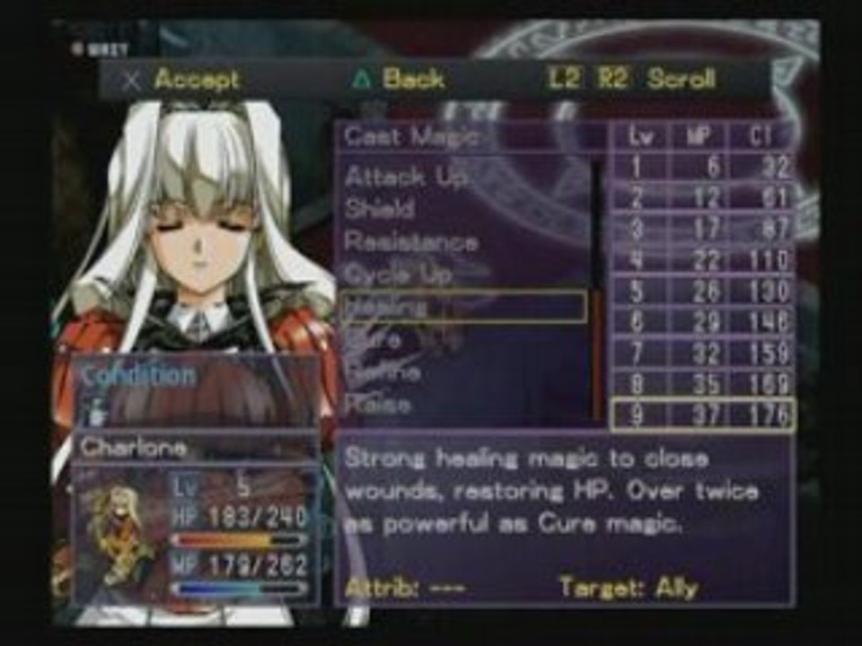 Growlanser II Mission 13: Black Reign v2