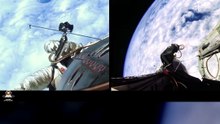 El primer paseo espacial terminó en caos