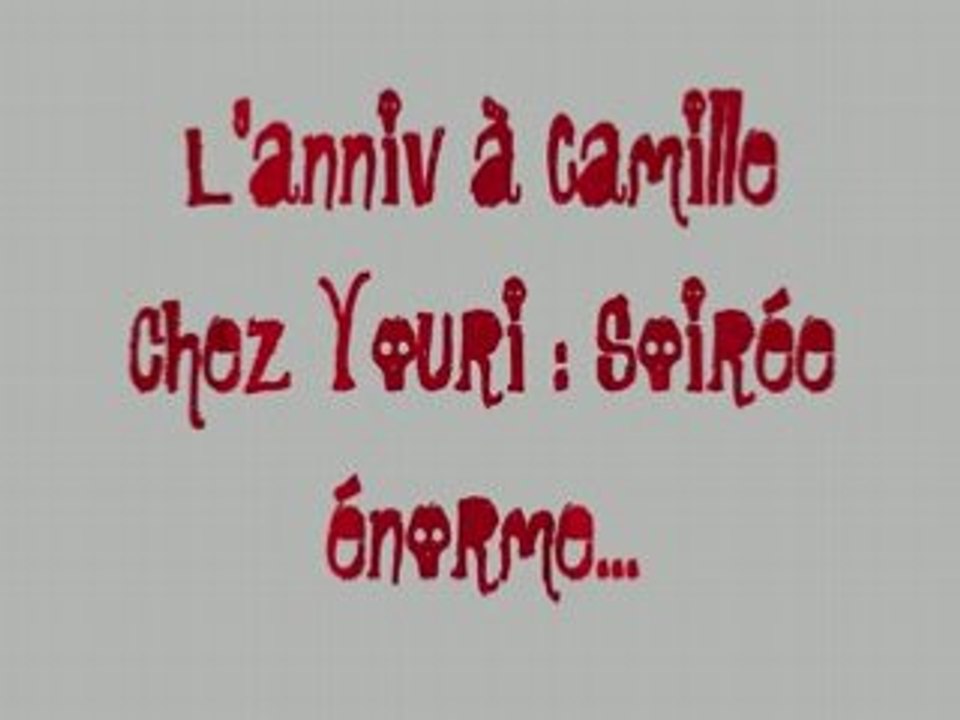 Aniv camillee