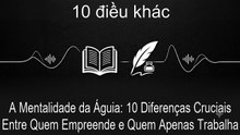 A Mentalidade da Águia: 10 Diferenças Cruciais Entre Quem Empreende e Quem Apenas Trabalha