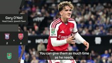 Arteta and Arsenal perfect for Dowman's development - O'Neil
