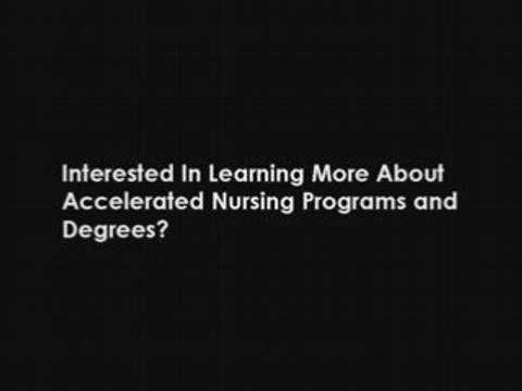 Accelerated nursing schools