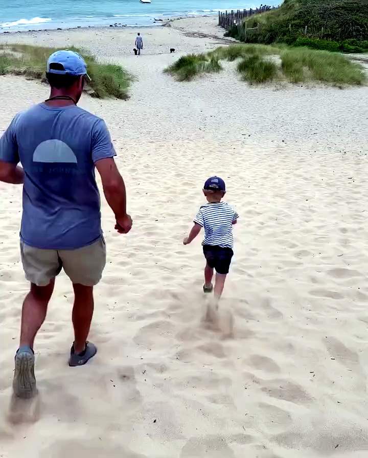 James Middleton's two-year-old son is his dad's mini-me in new clip