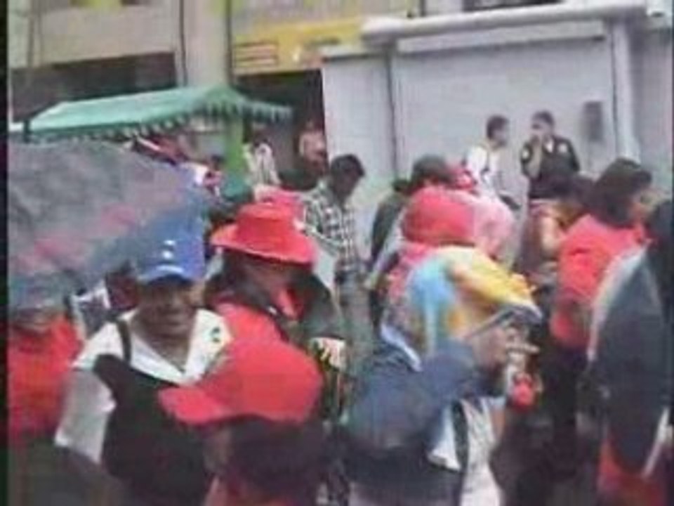 MOVILIZACION DE LOS CTU CARACAS 10 DE JULIO 2008