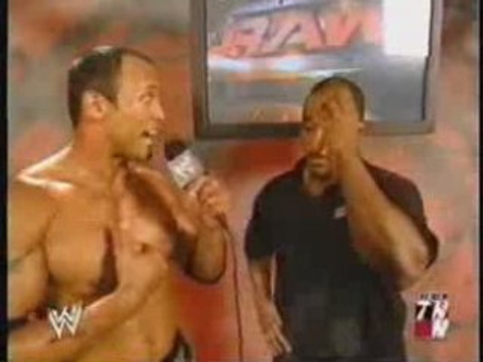 WWE - The Rock Makes Fun Of The Coach