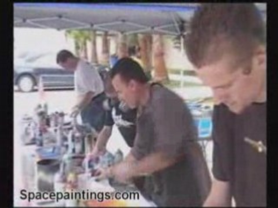spacepainting convention 2008 Day 2