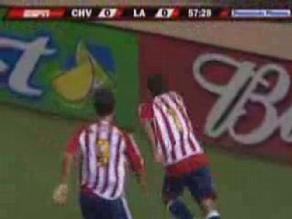 LA Galaxy vs Chivas USA- David Beckham gets kicked   fight
