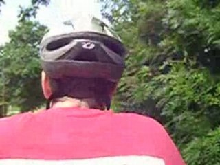 Tandem sur la voie verte à Annecy