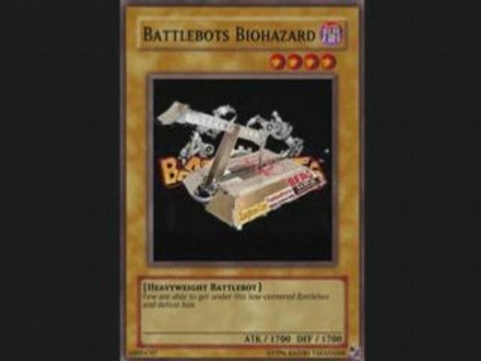Battlebots Yu-Gi-Oh Cards