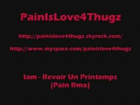 Iam - Revoir Un Printemps (Dj Pain Remix)
